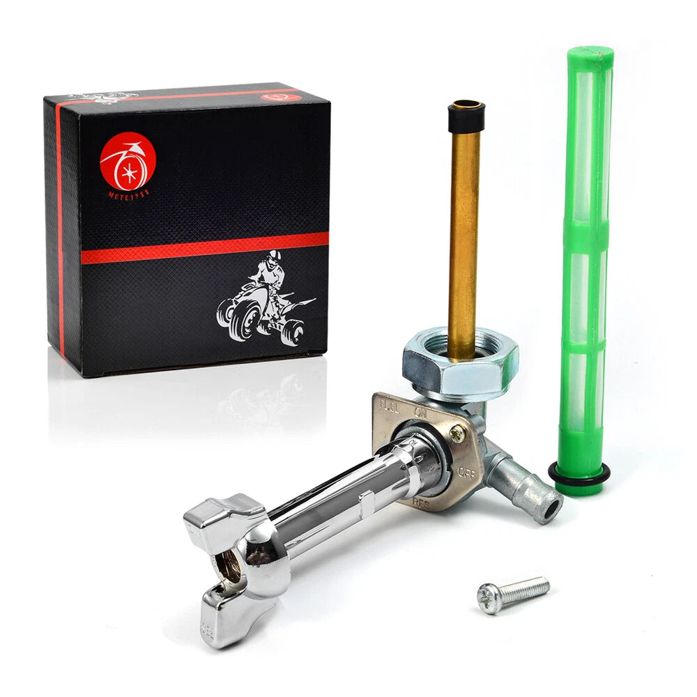 Fuel Gas Petcock Valve & Lever for Honda Shadow VLX600 VT600C (1988-2007)