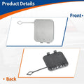 Tow Hook Cover for BMW 530i 540i Cashmere Silver