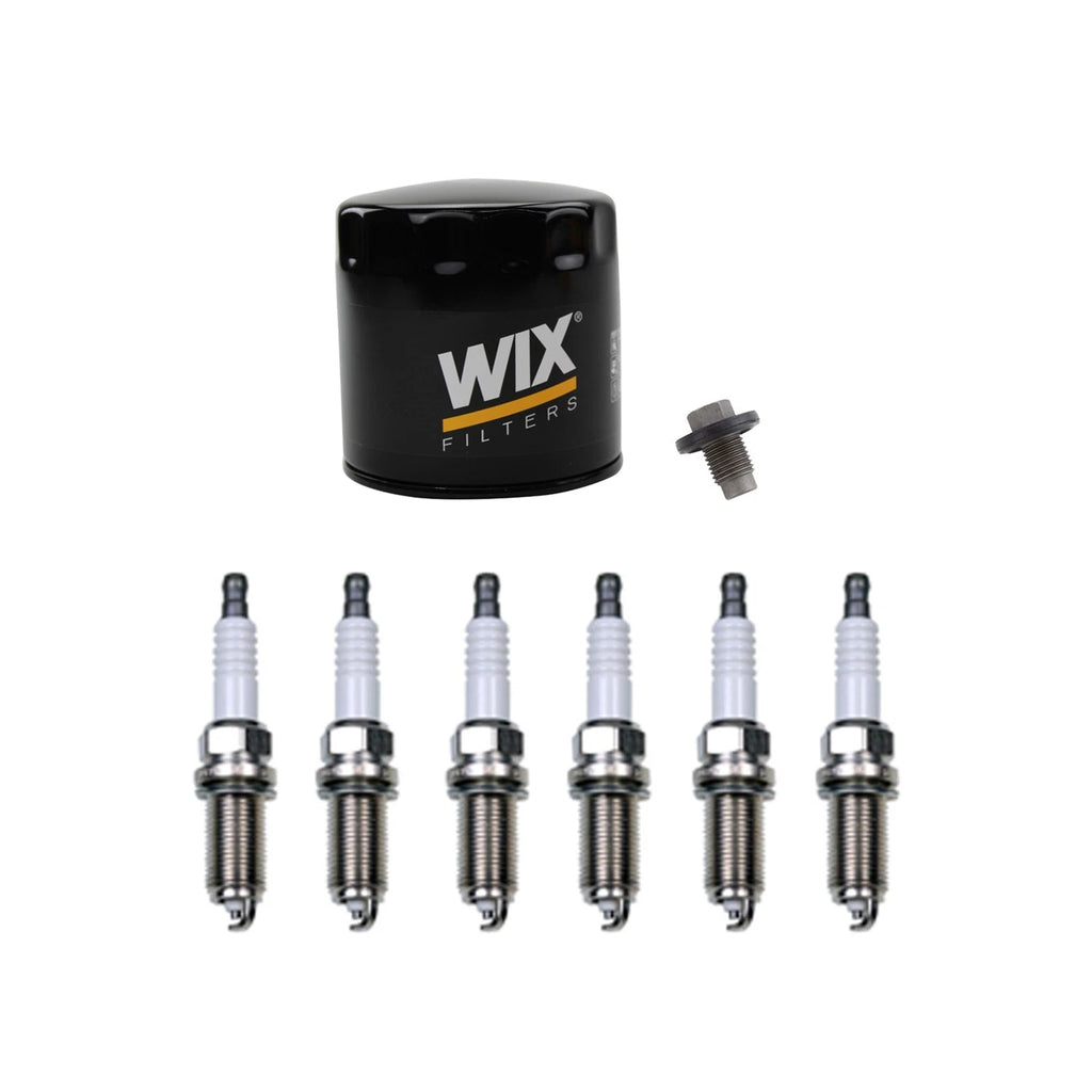Wix Engine Oil Filter & NGK 6 Platinum Spark Plugs Kit for Charger Sebring (2007–2010)