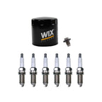 Wix Engine Oil Filter & NGK 6 Platinum Spark Plugs Kit for Charger Sebring (2007–2010)