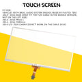 6.1" Touch Screen Glass Digitizer for Toyota Corolla Camry RAV4 Prius (2014–2018)
