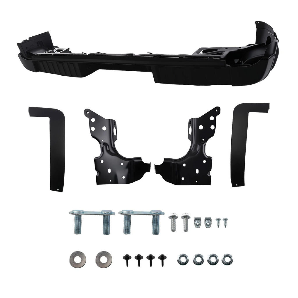 Rear Bumper Assembly for Chevrolet Silverado 1500 (2014–2018) 615343030890 Steel