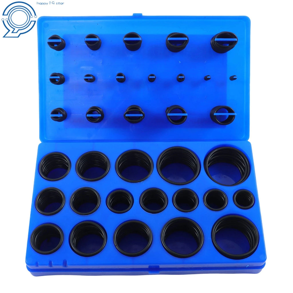 826 Pcs O-Ring Kit for Universal Applications (SAE & Metric)