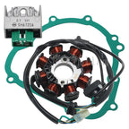 Stator, Rectifier, Gasket for Kawasaki KLX140G (2017–2023) KLX140 (2008–2022)