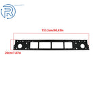Front Bumper Reinforcement for Ram 1500 (2019-2024) Steel Black