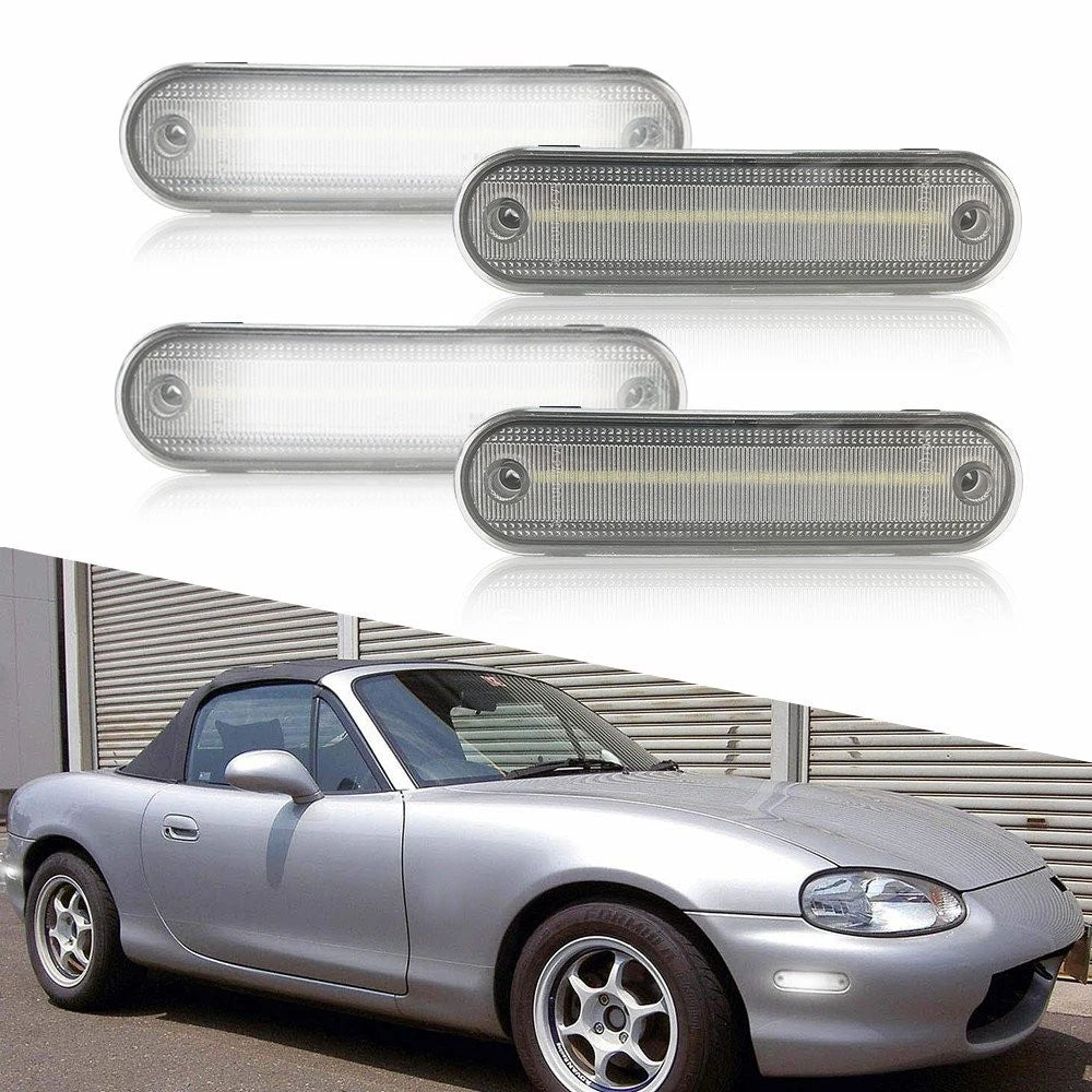 Front Clear Rear + Side Marker Light for Mazda Miata MX-5 (1990–2005)