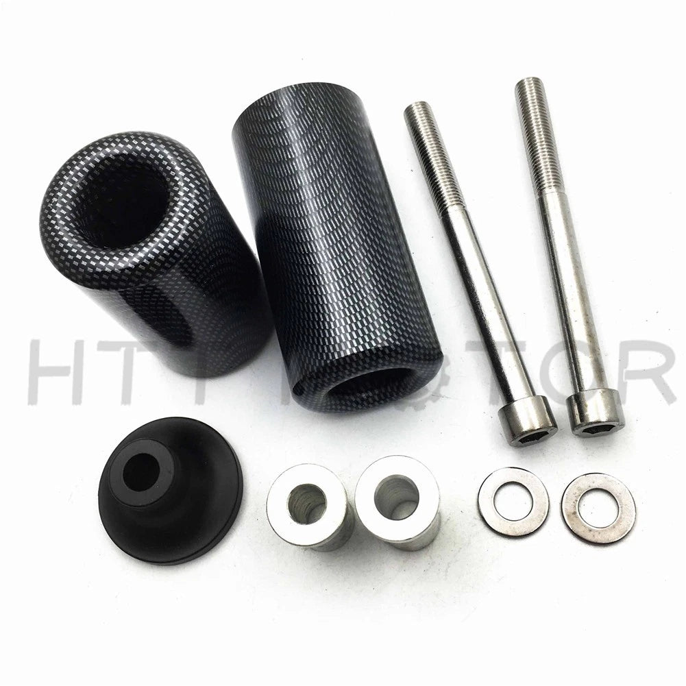 No-Cut Carbon Frame Slider for Kawasaki Ninja ZX6 ZX6R ZX6RR (2005–2006)