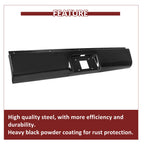 Rear Bumper Roll Pan with LED License for Chevy Silverado GMC Sierra (1999–2007)