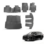 3D Molded Floor Mats & Cargo Liner for Toyota Highlander (2020–2025)
