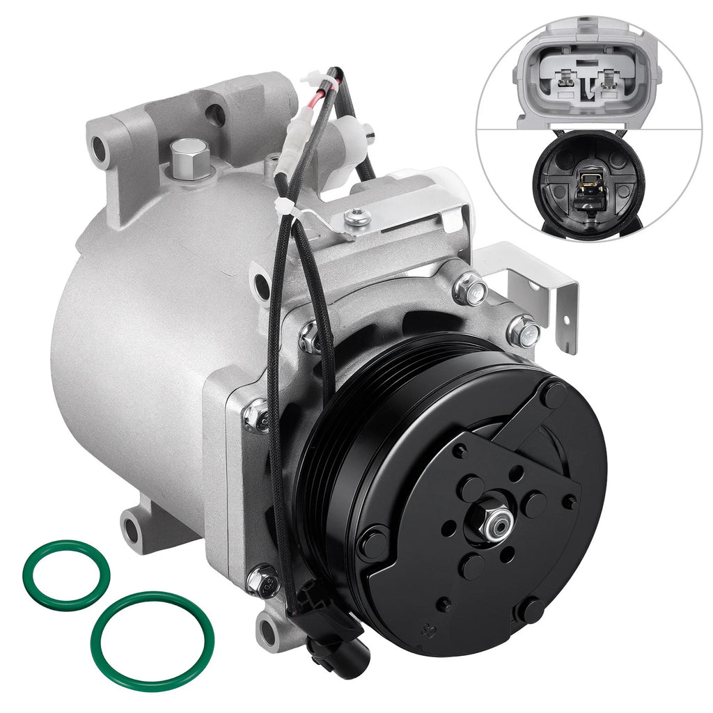 A/C Compressor with Clutch for Mitsubishi Lancer 2.0L (2002–2007) 78483