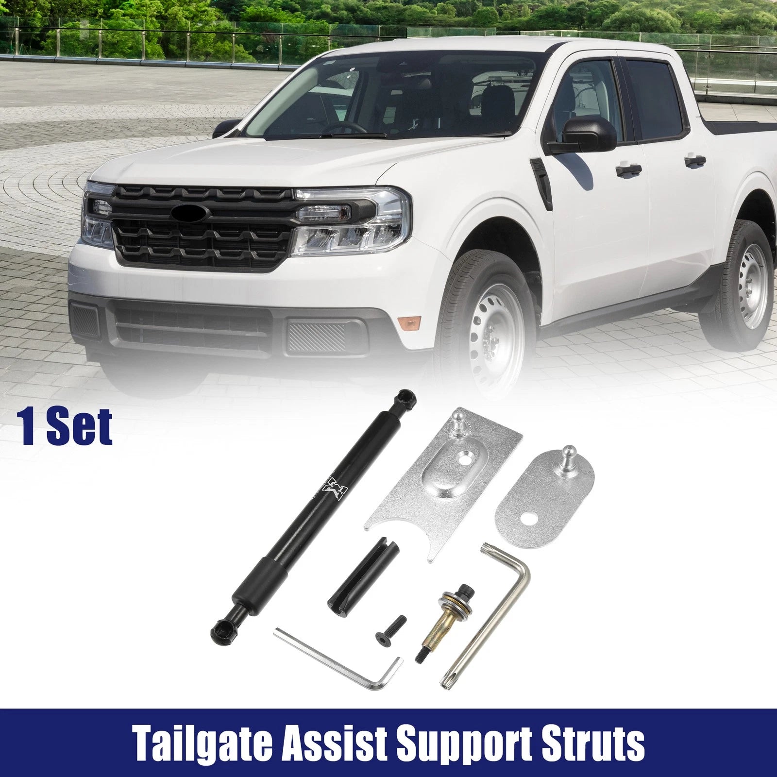 Set of 2 Rear Tailgate Lift Support Struts for Dodge Ram 1500 