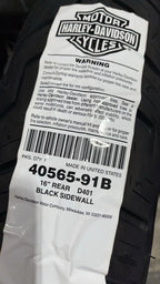 Dunlop D401 Tire 130/90B16 for Harley-Davidson XL (1981–2003) Blackwall 16"