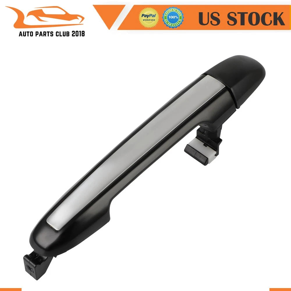 Front Right Door Handle for Hyundai Sonata (2006-2010) Black Plastic