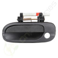 Outside Driver Left Front Door Handle for Nissan Sentra (2000–2006) Texture Black