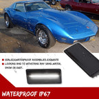 Front & Rear White LED Side Marker Lamps for Chevy Corvette C3 (1974–1979)