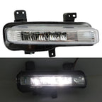 Set of 2 LED Fog Light Trim Covers for Ford Explorer (2020-2021)