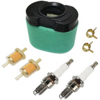 7PC Air Oil Filter Spark Clamp Kit for Troy-Bilt LTX1050VT LA155 LA165 (2010–2015)