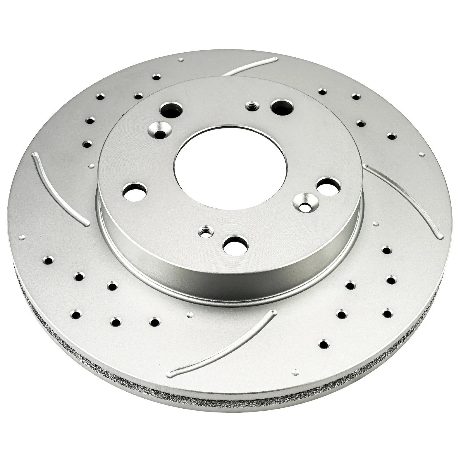 Front Drilled Slotted Brake Rotors for Honda Civic (2006–2011)