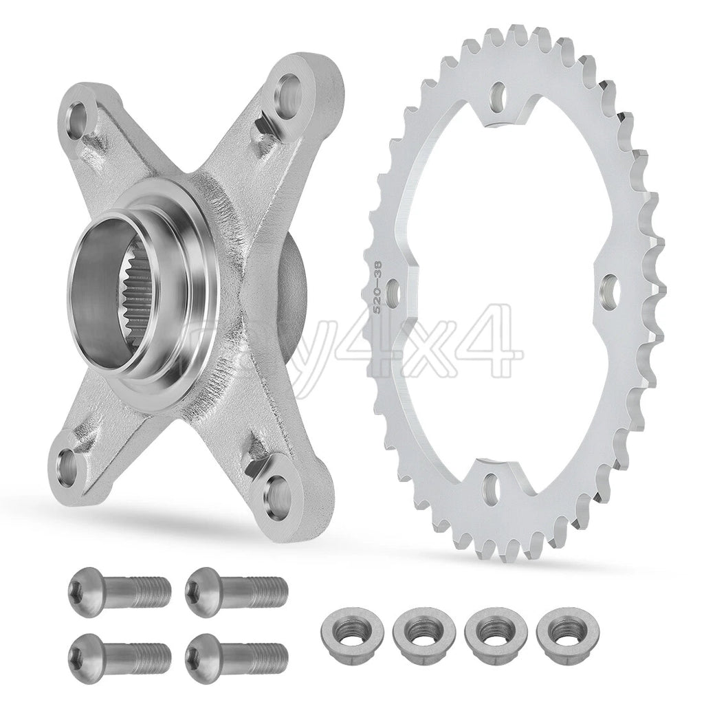 Rear Sprocket Hub Collar Axle for Yamaha YFZ450 YFZ 450 Raptor 700 (2004–2013)