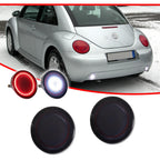 2X Smoke White LED Rear Tailgate Reverse Lights for VW Beetle (1998–2005)