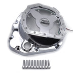 Blue LED Chrome Engine Clutch Cover for Suzuki GSXR 600 750 1000 (2001–2005)