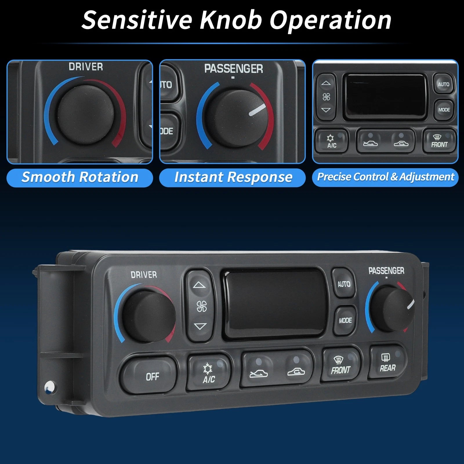 A/C Heater Climate Control Module for Chevrolet Corvette C5 (1997–2004)