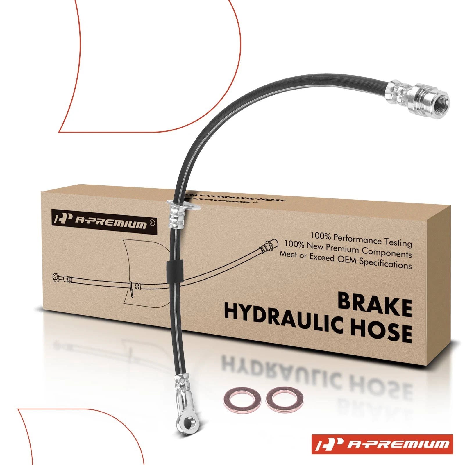 Rear Brake Hydraulic Hose for Mitsubishi Lancer (2008–2015)