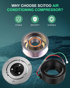 A/C Compressor Clutch Assembly Kit CO 4918AC for Honda Civic 1.8L (2006–2011)