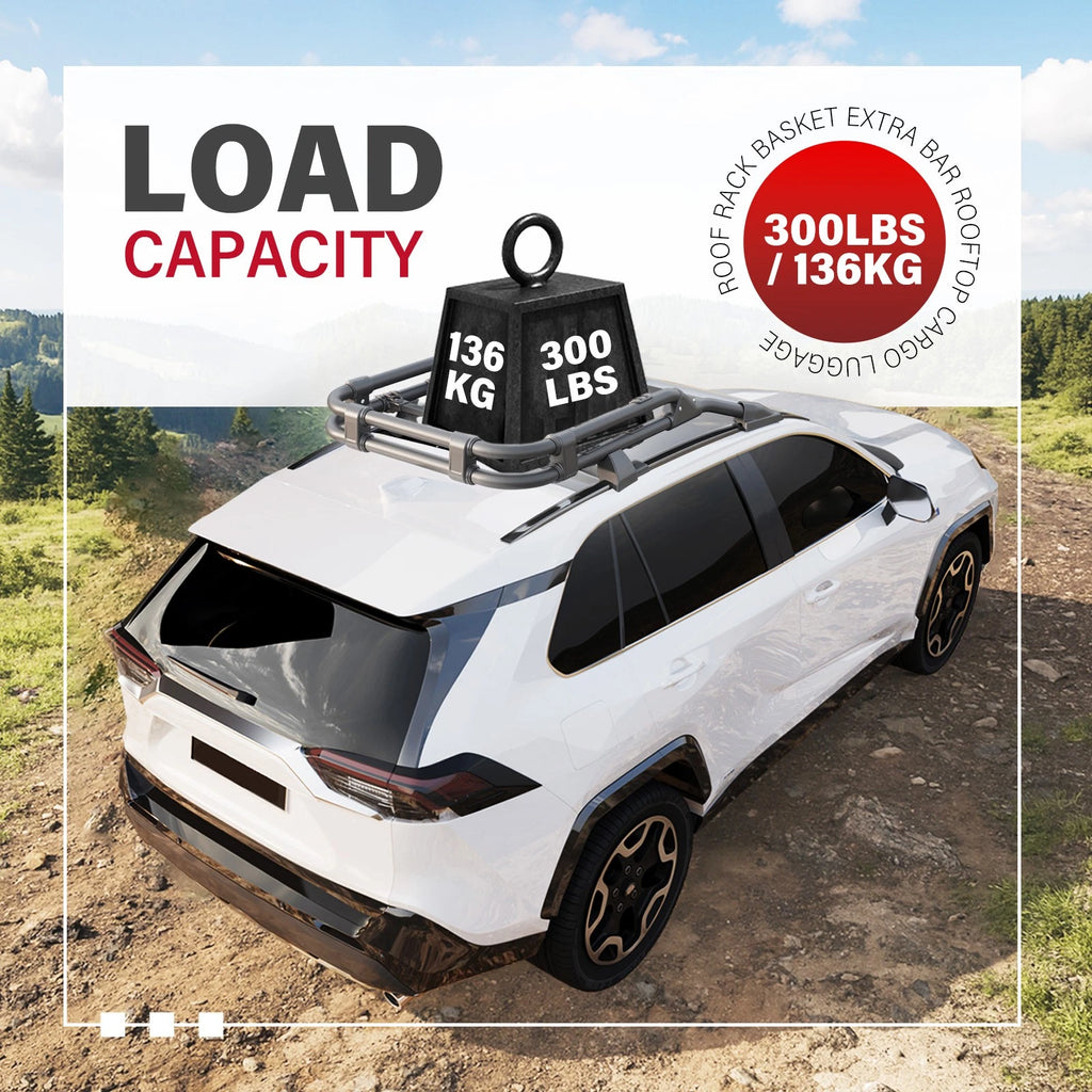 Roof Rack Basket for Toyota RAV4 (2019–2025)