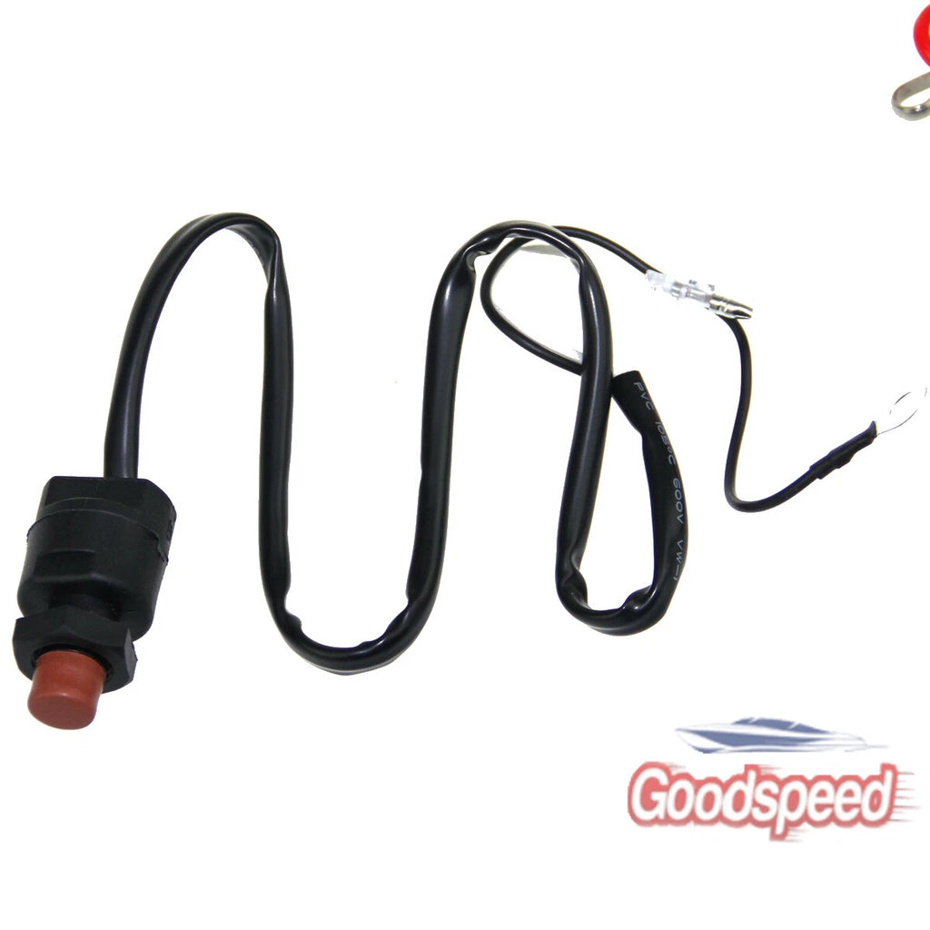 Kill Safety Stop Switch Assy for Yamaha Outboard 6HP 8HP 40HP (6E9-82575)