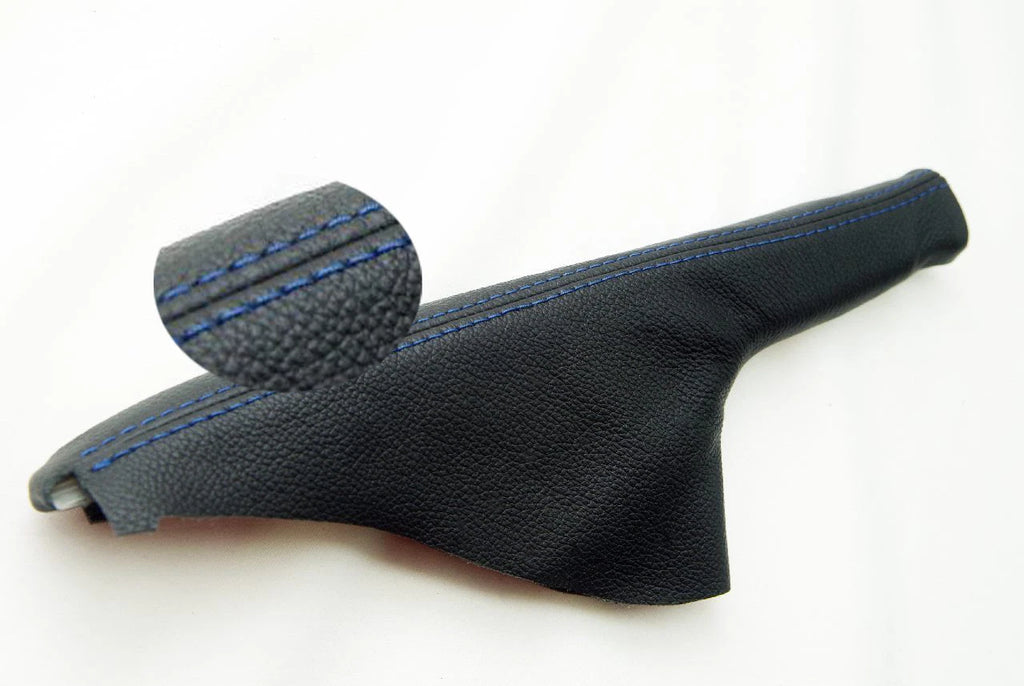 E Brake Boot for VW Vento GTI MK4 (1999–2004) Blue Stitch Leather Synthetic