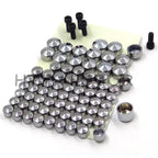 Chrome Bolt Toppers Caps for Harley FLT FLH (2007–2013)