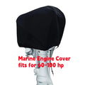 Waterproof Canvas Cover for Outboard Motor 60-100 HP (Boat)