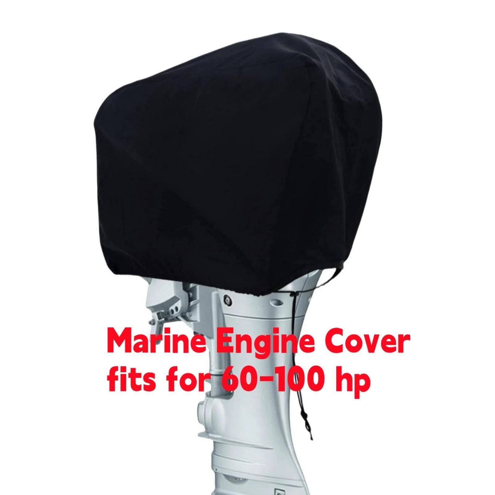 Waterproof Canvas Cover for Outboard Motor 60-100 HP (Boat)
