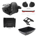 Trunk Luggage Pad Mount Rack Light Speakers for Harley Touring (2014–2026)