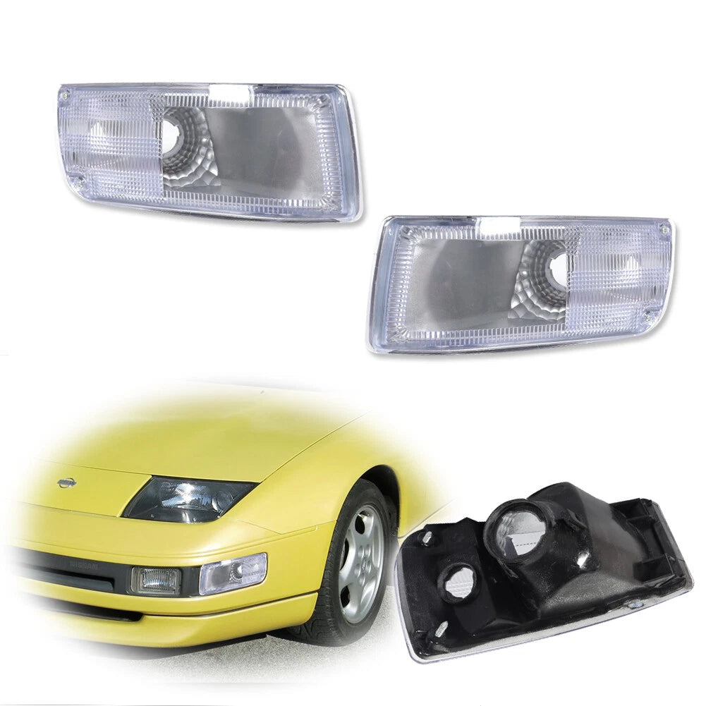 Clear Front Corner Turn Signal Light for Nissan 300ZX Z32