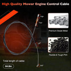 Engine Control Cable for Ariens Push Self-Propelled (Recoil Start)