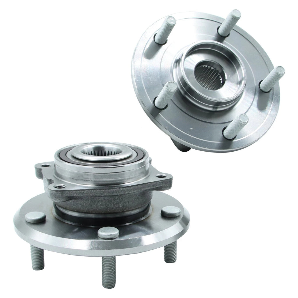 Pair Front Wheel Hub Bearings for Dodge Journey (2009–2020)