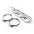 Chrome Exhaust Muffler Pipe Heat Shield Cover for Cafe Racer Bobber