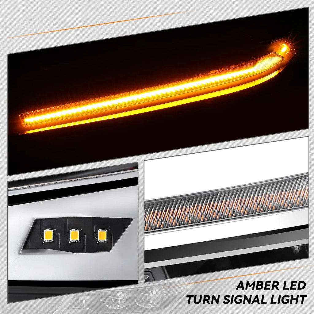 LED Projector Headlights for BMW 5-Series G30 (2017–2020)