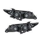 Replacement Headlight Set for Toyota Camry (2012–2014) LH+RH Chrome Halogen