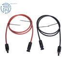 1 Pair Solar Panel Extension Cable Connector for Universal Use (12/10 AWG)