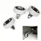 Adjustable Eccentric Wheel for Sliding Table Saw