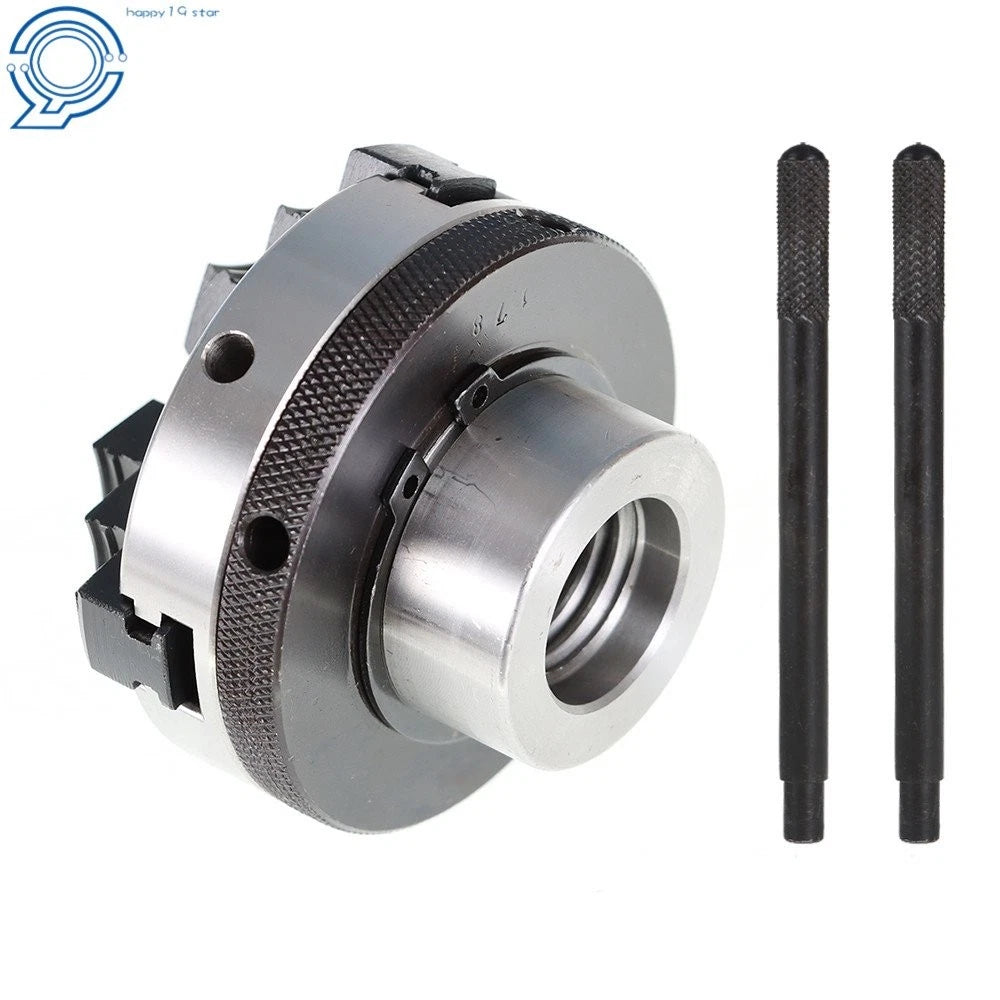 3" Self-Centering Lathe Chuck for Mini Wood Lathe (1-8 TPI)