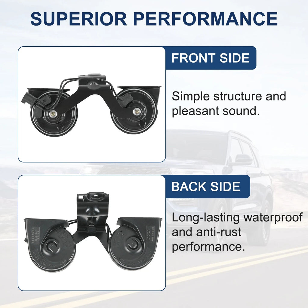 High Low Pitch Horn Assembly for Ford Explorer (2016-2019)