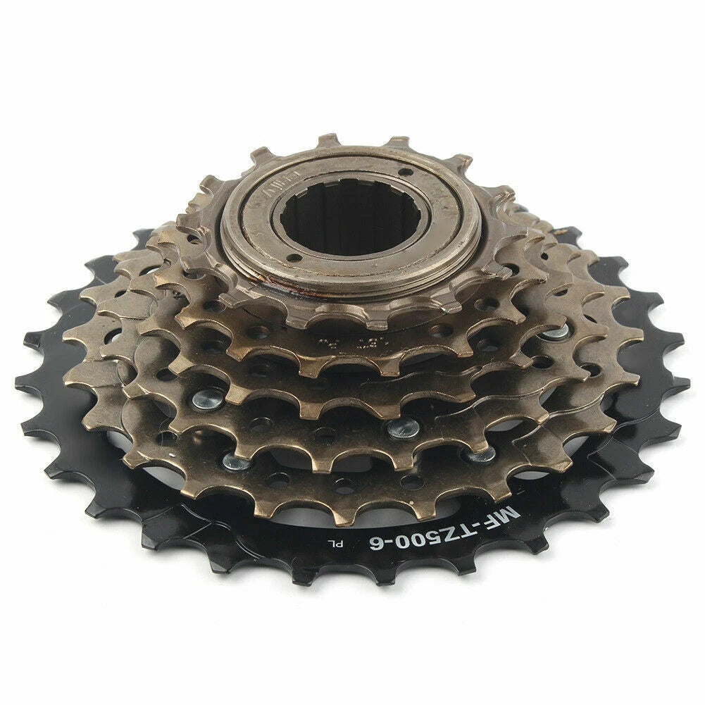 Shimano MF-TZ500 6-Speed Freewheel Cluster 14-28t for