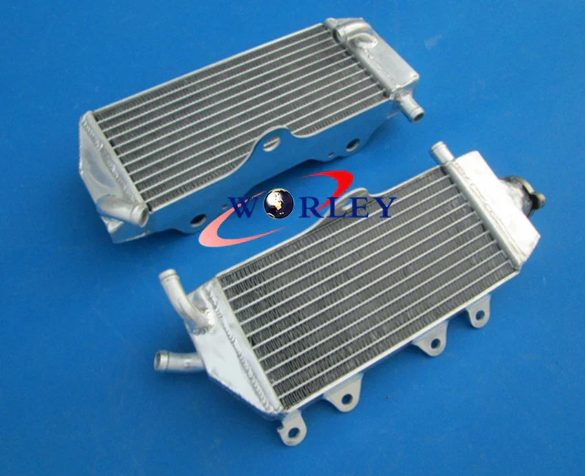 L+R Aluminum Radiator + BLACK Hose for YAMAHA YZ 125 (2002-2004)