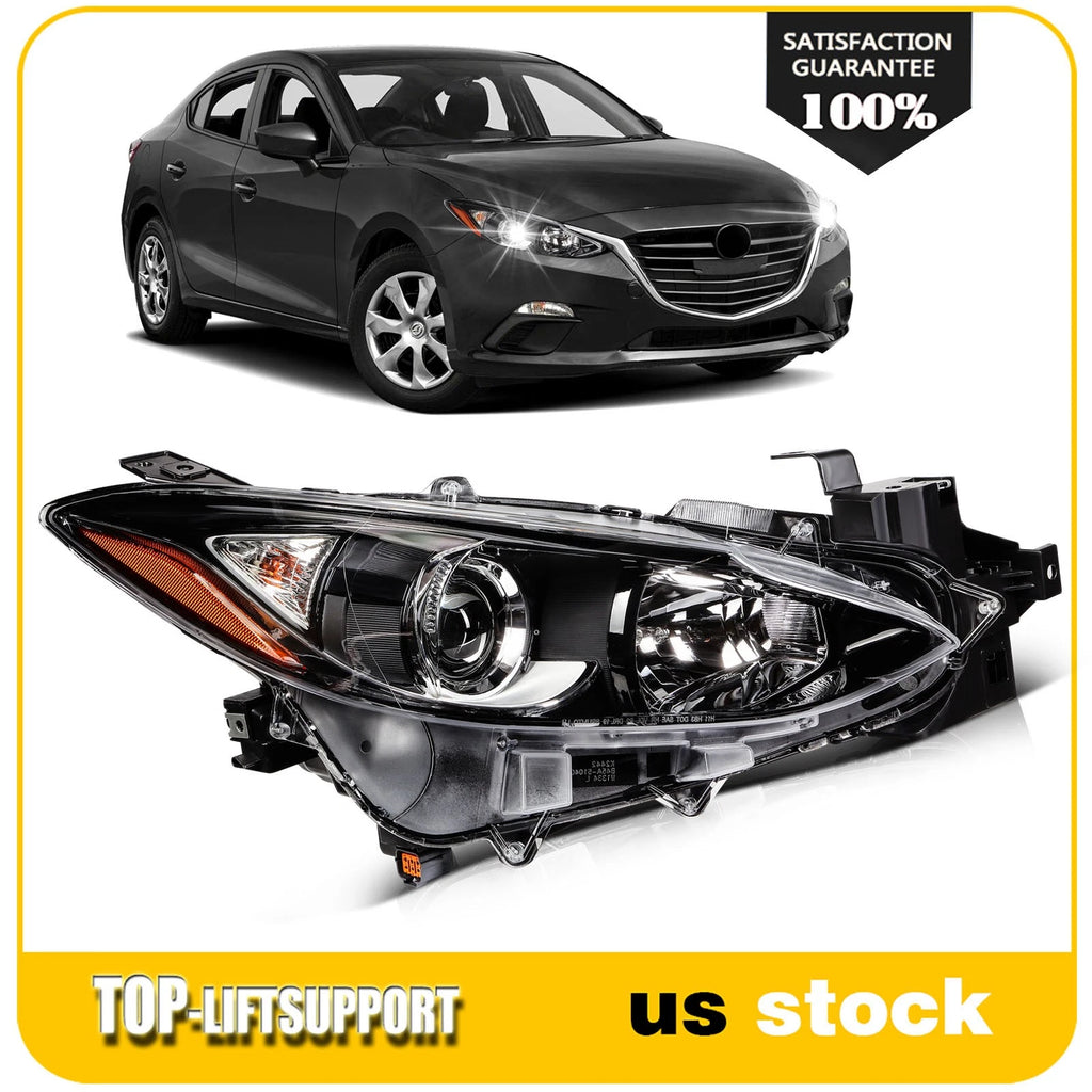 Headlight Assembly for Mazda 3 (2014–2016) with Projector Right Side