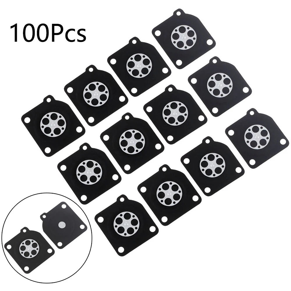 100Pcs Carburetor Metering Diaphragm for ZAMA C1U (A015010)