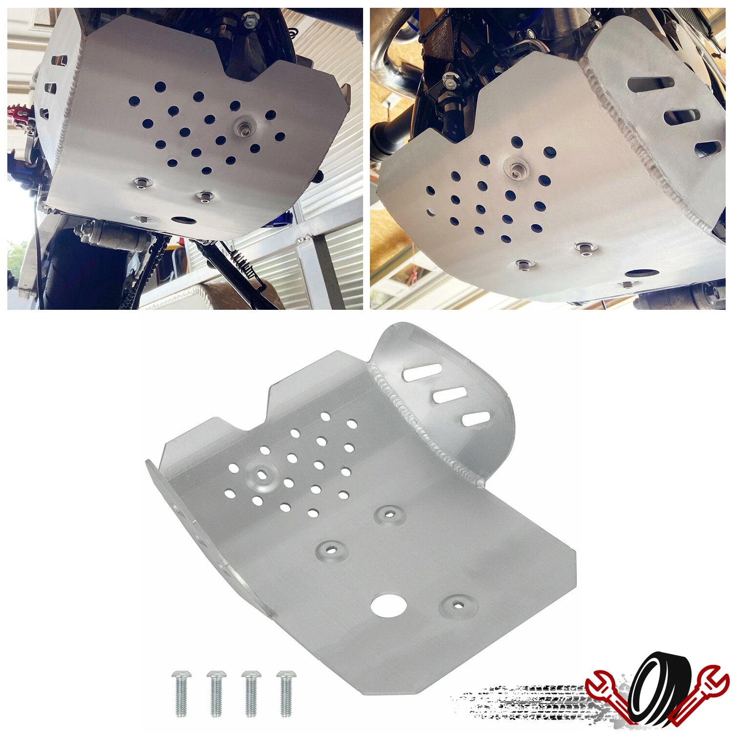 Skid Plate Engine Guard for Suzuki DRZ400S/SM (2021–2024)